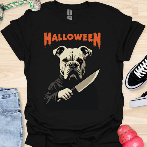 Halloween - V4 - Assassin Bulldog T-Shirt